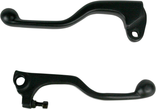 Parts Unlimited - Parts Unlimited Shorty Style Power Brake Lever Set - Black - 46092-1148/1165
