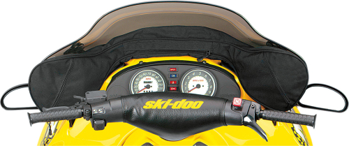 Parts Unlimited - Parts Unlimited Snowmobile Windshield Bag - Black - 0710-0076