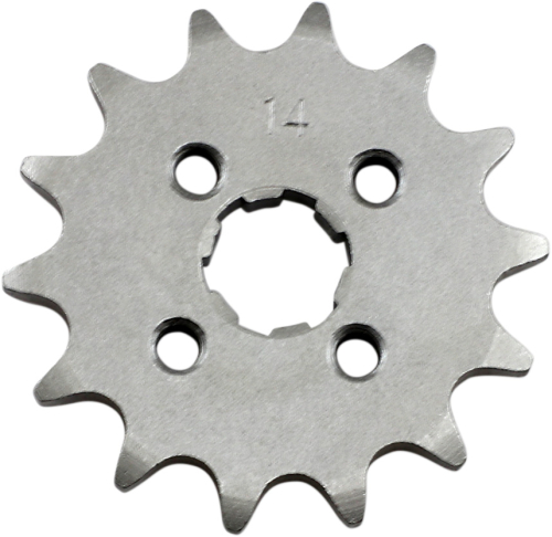 Parts Unlimited - Parts Unlimited Steel Front Sprocket - 14T - 23800041-010-14