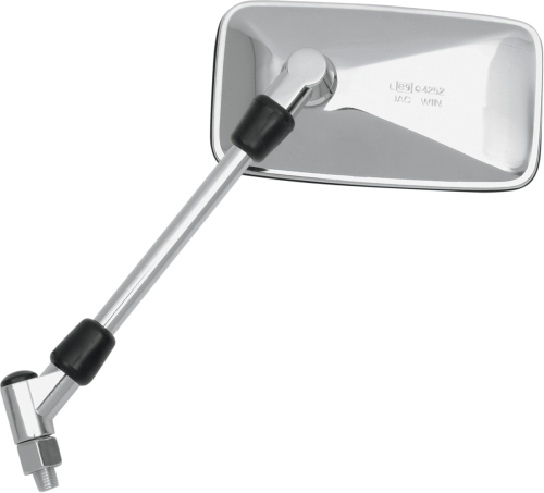 Parts Unlimited - Parts Unlimited Chrome Universal Mirror - Rectangular - KS130ACL