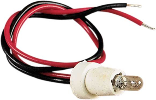 Drag Specialties - Drag Specialties Replacement Rubber Push-in Socket/Bulb Assembly for Mini Speedo and Tach - 21-6800-BC101