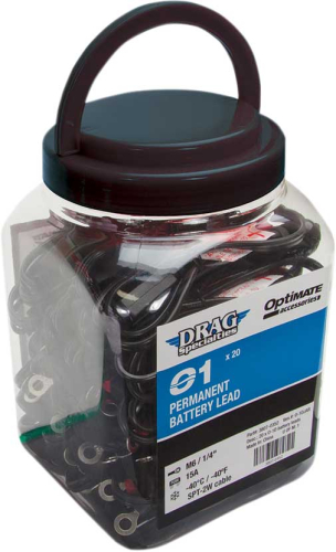 Drag Specialties - Drag Specialties Jar of Eyelet Connectors - 20pk - 3807-0352