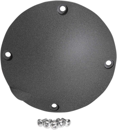 Drag Specialties - Drag Specialties Derby Cover - Wrinkle Black - 33-0016KWB