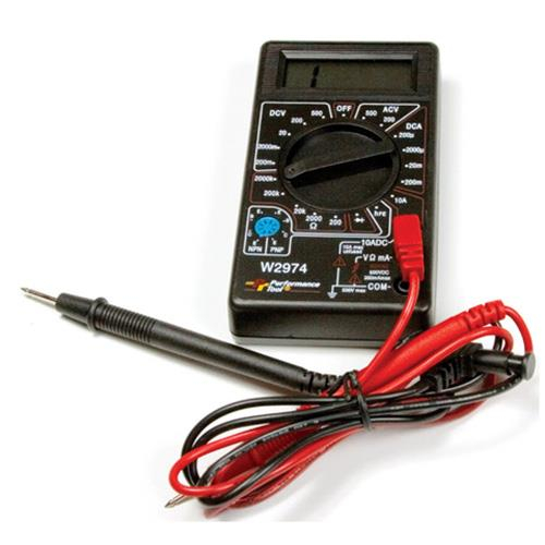 Performance Tools - Performance Tools Digital Metric Meter Tester - W2974