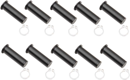 Drag Specialties - Drag Specialties Pivot Pin/Clip Kit - Clutch Side - Black - 0617-0198
