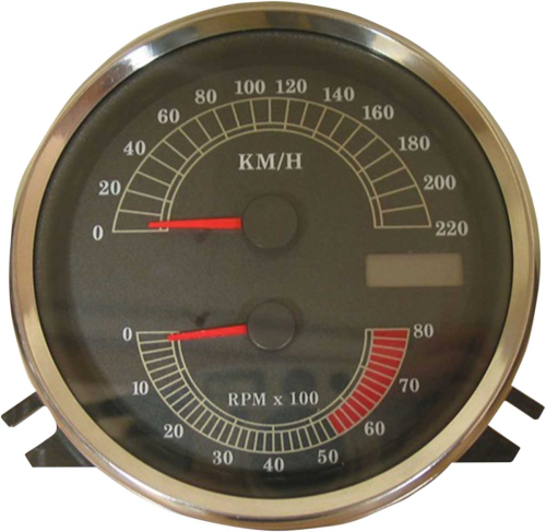 Drag Specialties - Drag Specialties Electronic Speedometer/Tachometer - 2210-0332