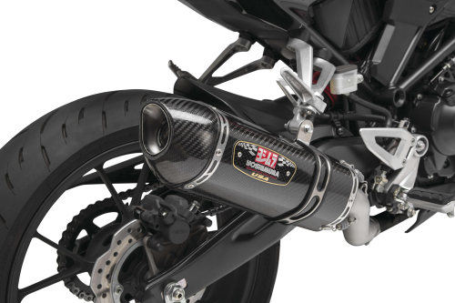 Yoshimura - Yoshimura R-77 Race Series Slip-On - Stainless Steel Muffler - Carbon Fiber End Cap - 12310BJ220