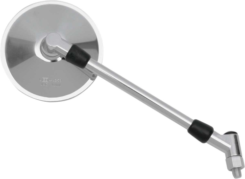 Parts Unlimited - Parts Unlimited Universal Chrome Mirror - Round - 0640-0343