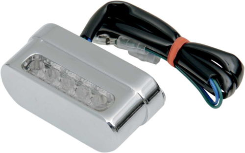 Drag Specialties - Drag Specialties Universal LED License Plate Light - Chrome - L12-6024CE