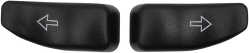 Drag Specialties - Drag Specialties Turn Signal Switch Extensions - Black - 2106-0366