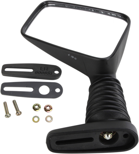 Parts Unlimited - Parts Unlimited ZR Fairing Mount Mirror - Left - 0640-0933