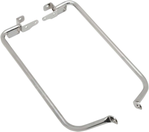 Drag Specialties - Drag Specialties Saddlebag Support Brackets - Chrome - 3501-1041