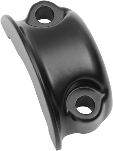 Drag Specialties - Drag Specialties Clutch and Brake Control Clamp Halves - Black - 0615-0274