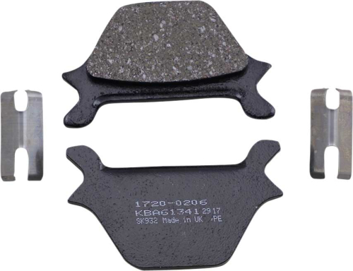 Drag Specialties - Drag Specialties Organic Brake Pads - FAD200