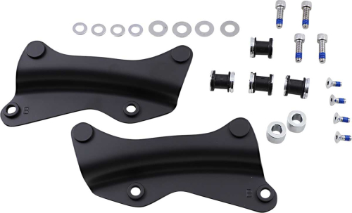 Drag Specialties - Drag Specialties Quick-Detach Tour Box Mount - Black - 1510-0496