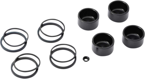 Drag Specialties - Drag Specialties Caliper Rebuild Kit - Caliper Piston and Seals Kit - 1702-0463