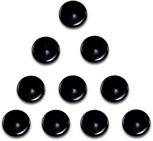 Drag Specialties - Drag Specialties Individual Black Bolt Cover - 5 /16in.  Allen head bolt (1/4in. wrench size; top cover only) - 2402-0153