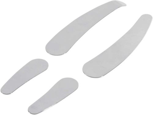 Drag Specialties - Drag Specialties Frame Inserts - Chrome - 77068B3