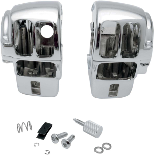 Drag Specialties - Drag Specialties Switch Housing Kit for Brake/Mechanical Clutch Control Kits - 07-0530AB