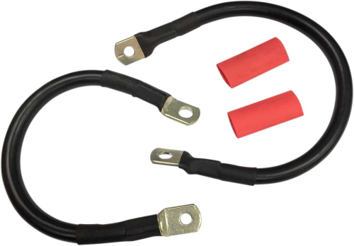 Drag Specialties - Drag Specialties Battery Cable Kit - 10in. and 12in. - 2113-0662