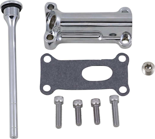 Drag Specialties - Drag Specialties Engine Oil Spout Kits - Chrome - 0710-0253