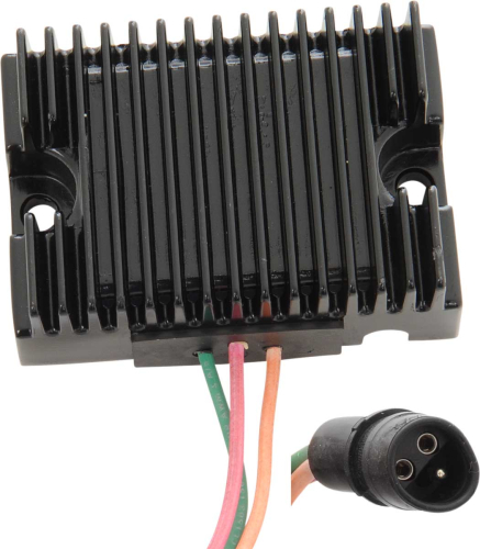 Drag Specialties - Drag Specialties Solid-State Regulator - Black - 2112-0823