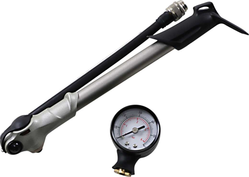 Drag Specialties - Drag Specialties Hi-Pressure Shock Pump - 0-60 psi Gauge - 3805-0083