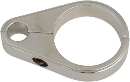 Drag Specialties - Drag Specialties Chrome Die-Cast Cable Guide - Clutch Cable Clamp 1 3/8in. - 11-0259-SC1