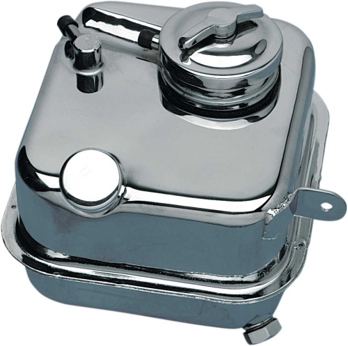 Drag Specialties - Drag Specialties Chrome Oil Tank - 70426-BX-LB2