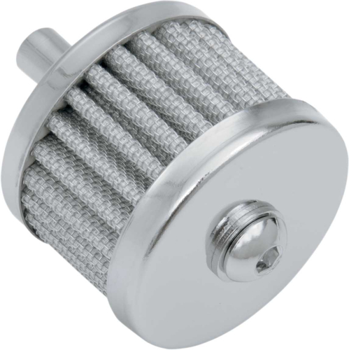 Drag Specialties - Drag Specialties Button Head Bolt Filter for Crankcase Vent - 35-0319-BC142