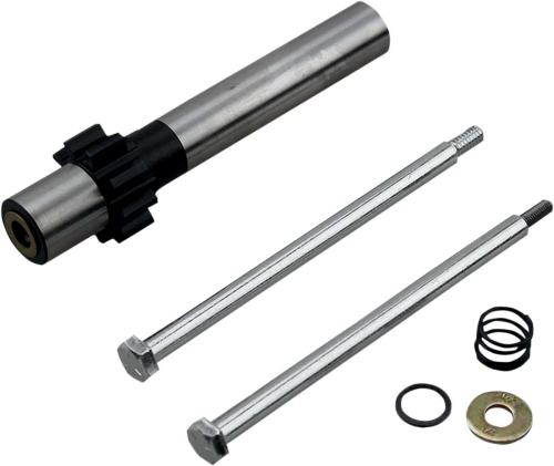 Drag Specialties - Drag Specialties 1-Piece Replacement Jackshaft Assembly - 9 Tooth Large Gear - 79-2105