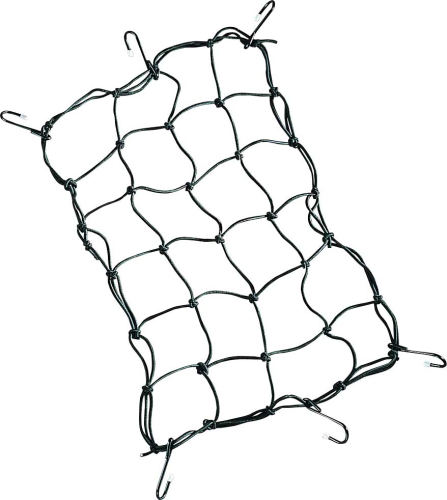 Drag Specialties - Drag Specialties Cargo Net - 12in. x 17in. - 10-6101B-HC4