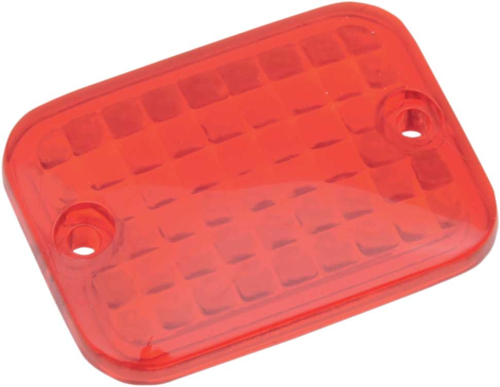 Drag Specialties - Drag Specialties Replacement Lens for Rectangular Mini Twin Marker Light - Red - 165178