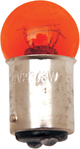 Drag Specialties - Drag Specialties Dual Filament Replacement Bulb - 23/8W - Amber - 2060-0026
