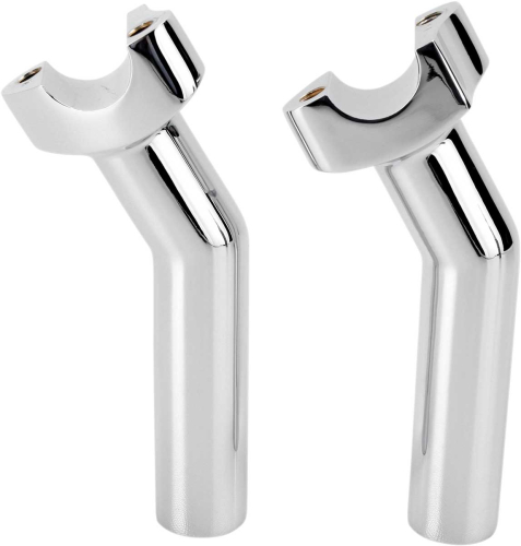 Drag Specialties - Drag Specialties Forged Aluminum Pullback Riser - 5.5in. - Chrome - 241602