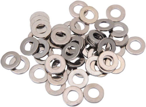 Drag Specialties - Drag Specialties AN Chrome Washers - 1/4in. - MPB587