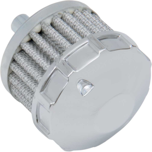 Drag Specialties - Drag Specialties Filter with Chrome Top for Crankcase Vent - DS-289516