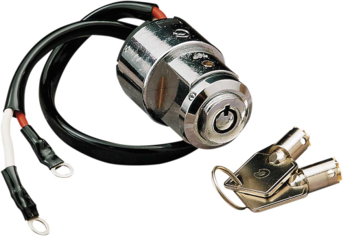 Drag Specialties - Drag Specialties Round Key Ignition Switch - K714-K2-BC203