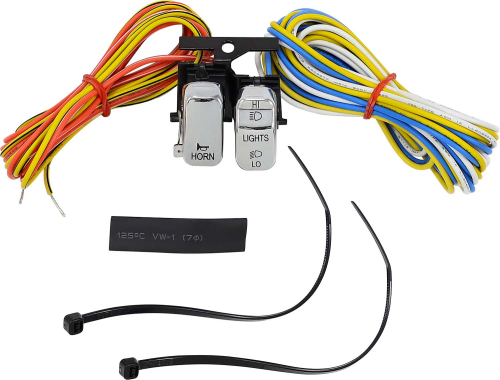 Drag Specialties - Drag Specialties Handlebar Dimmer and Horn Switches - Chrome - 2106-0082