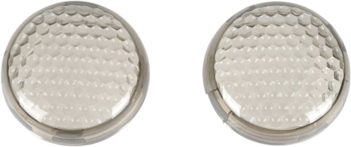 Drag Specialties - Drag Specialties Optional/Replacement lens for DOT-Approved LED Turn Signal - Smoke - 20-6578-SL
