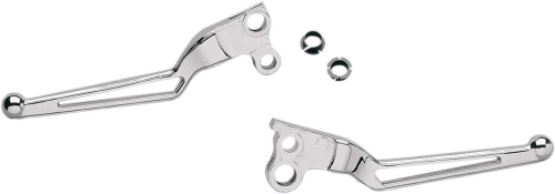 Drag Specialties - Drag Specialties Stealth Series Clutch and Brake Lever Set - 273150-BC3-N