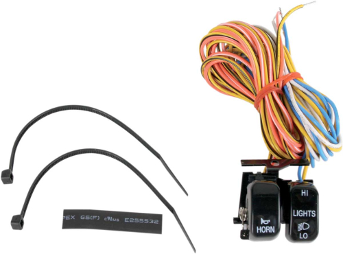 Drag Specialties - Drag Specialties Handlebar Dimmer and Horn Switches - Black - 2106-0086