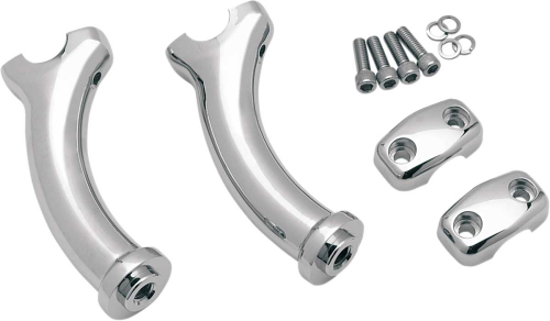 Drag Specialties - Drag Specialties Deuce-Style Risers - 56033-00