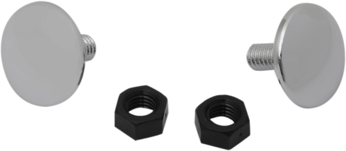Parts Unlimited - Parts Unlimited Chrome Plastic Fasteners - 21mm/.827in Head Fastener - V97128C