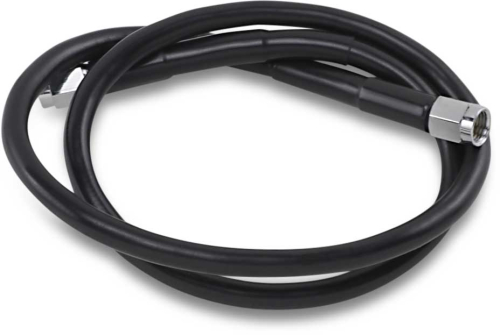 Drag Specialties - Drag Specialties Universal Black Vinyl-Coated Stainless Steel Brake Line - 30in. - 830-BLK