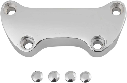 Drag Specialties - Drag Specialties Handlebar Clamp - Chrome - Smooth - DS-290600