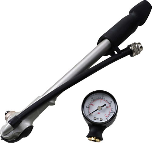 Drag Specialties - Drag Specialties Hi-Pressure Shock Pump - 0-30 psi Gauge - 3805-0082