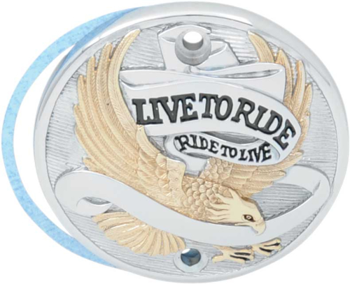 Drag Specialties - Drag Specialties Live to Ride Points Cover - Gold - 30-0152EA