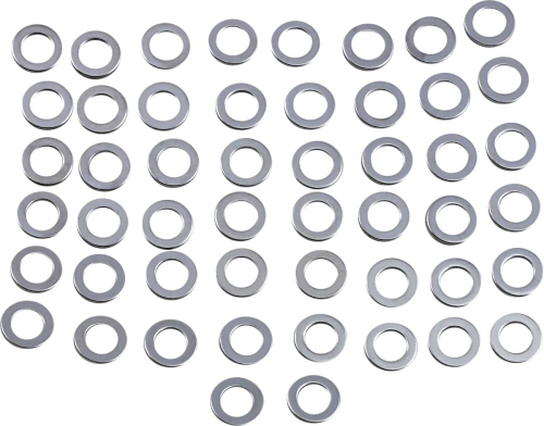 Drag Specialties - Drag Specialties AN Chrome Washers - 3/8in. - MPB589
