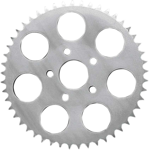 Drag Specialties - Drag Specialties Dished Rear Wheel Sprocket - Zinc - 49T - 17512ZP-BX20
